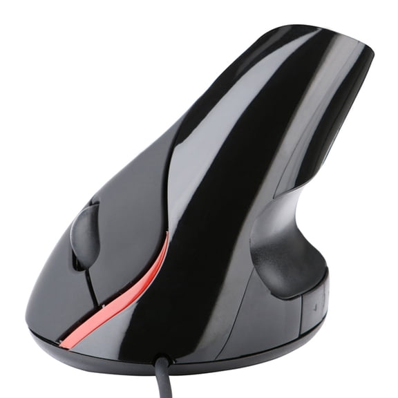 HGYCPP Wired Right Hand Vertical Mouse Ergonomic Gaming Mouse 1600DPI USB Optical Wris