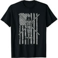 thumbnail image 1 of HH-65 Dolphin SAR / Rescue Helicopter Vintage Flag T-Shirt, 1 of 2