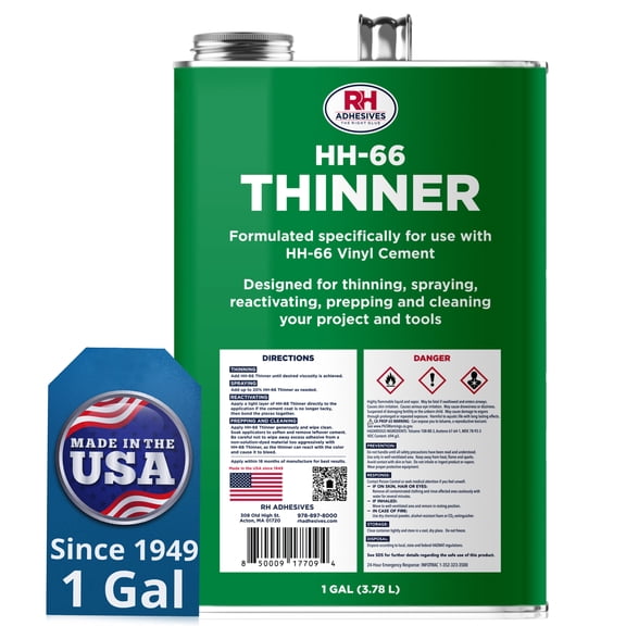 HH-66 Thinner, 1 gallon can - RH Adhesives