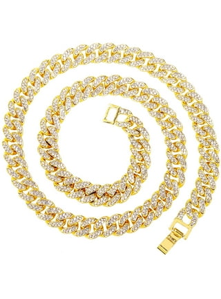 Iced Out Gold Mens Chains