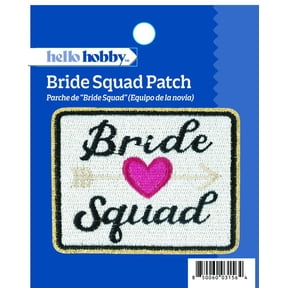 Hello Hobby Bride Squad Embroidered Patch