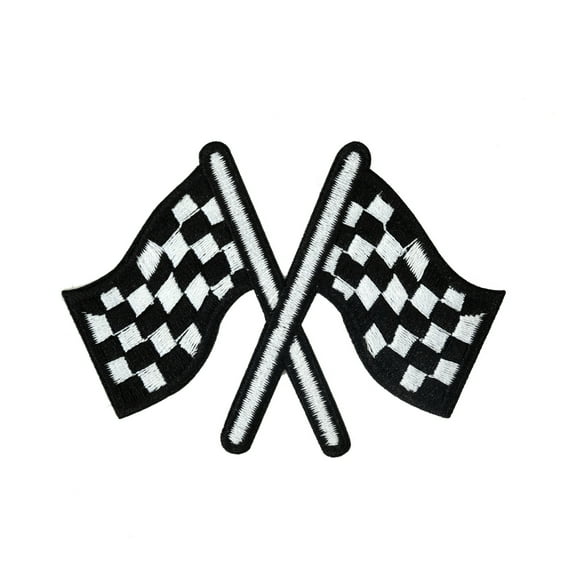 Hello Hobby Checkered Flag Patch