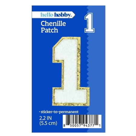 Hello Hobby Chenille 1-White