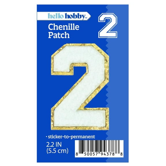 Hello Hobby Chenille 2-White