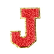 Hello Hobby Chenille Red J-Letter