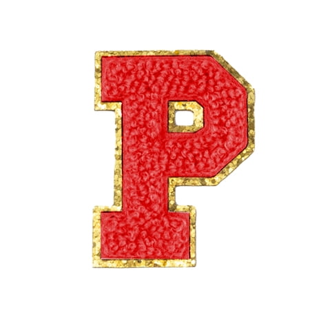 Hello Hobby Chenille P-Red Patch