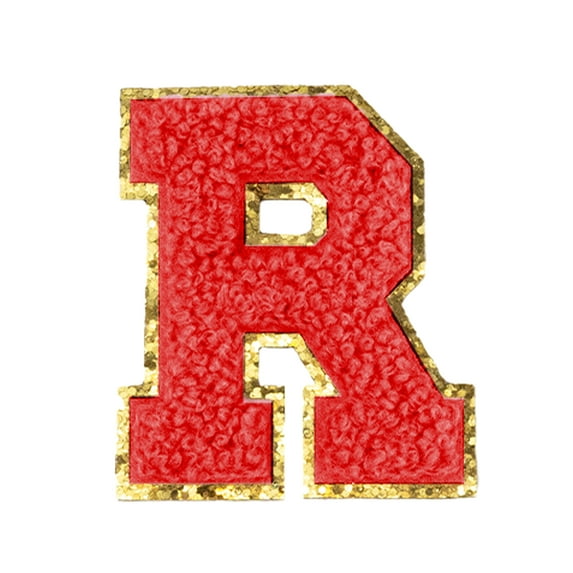 Hello Hobby Chenille R-Red Patch