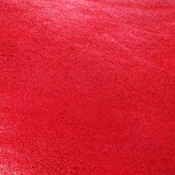Hello Hobby 54 x 72 95% polyester 5% spandex dancewear foil knit 2 yard precut fabric, Red, 54" wide for sewing & crafting
