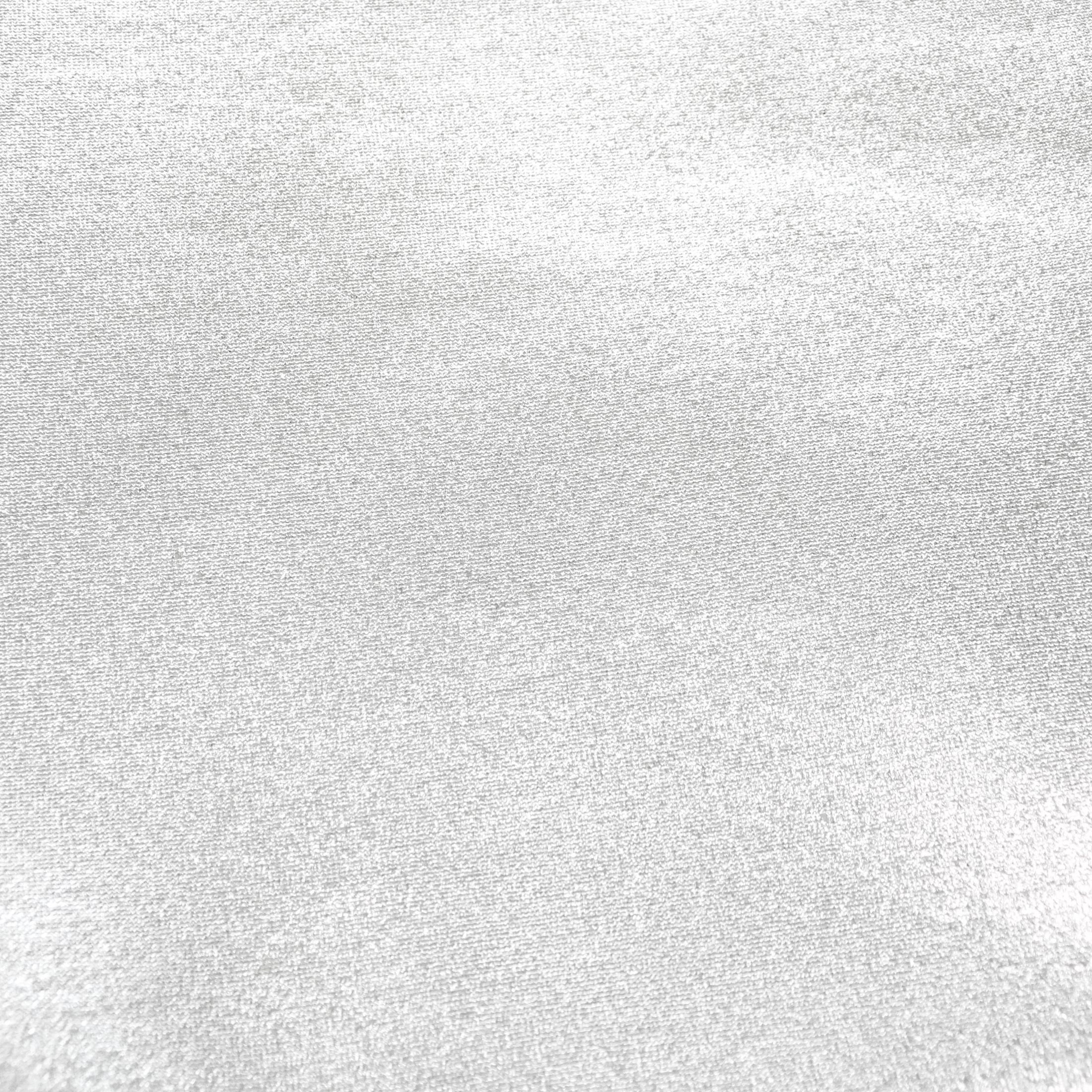 Hello Hobby Dancewear Foil Knit Fabric, Silver, 2 Yard Precut, 54 in Wide, 95% Polyester/5% Spandex
