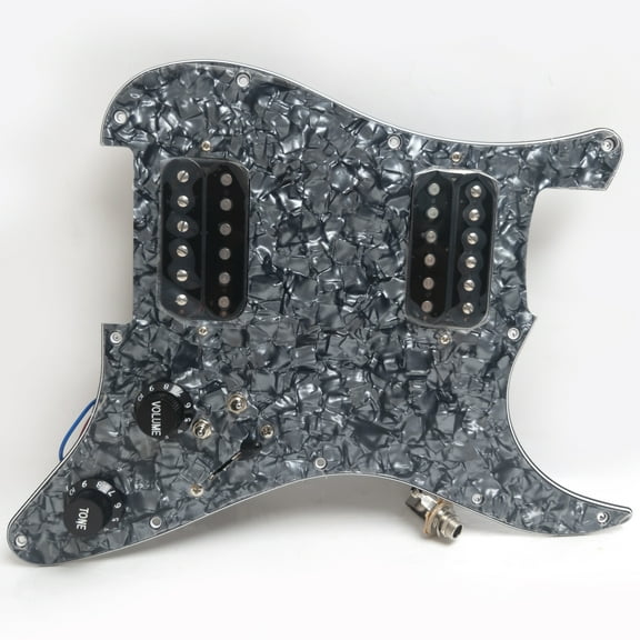 HH Guitar Prewired Loaded Pickguard, with Humbucker Pickups, for Fender Strat Guitar
