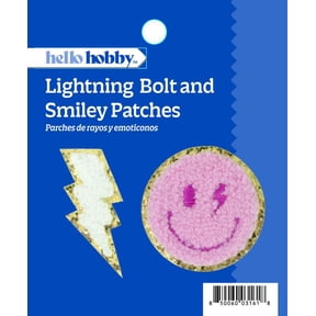 Hello Hobby Lightning Bolt and Smile Patches