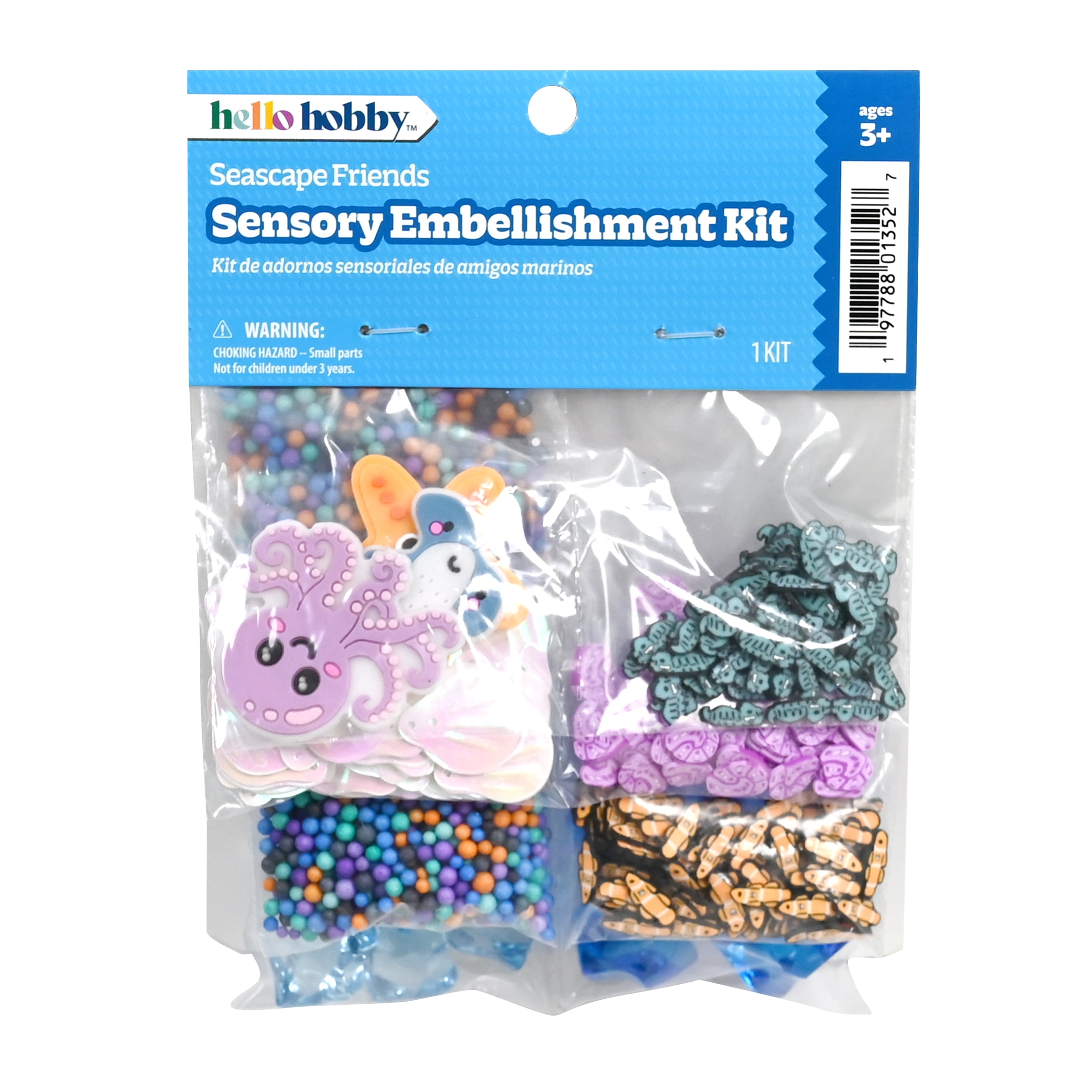 Hello Hobby Seascape Friends Sensory Ocean Craft Kit
