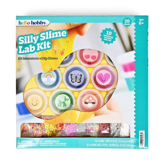 Hello Hobby Slime Making Kit with Creative Play Elements for Endless Fun