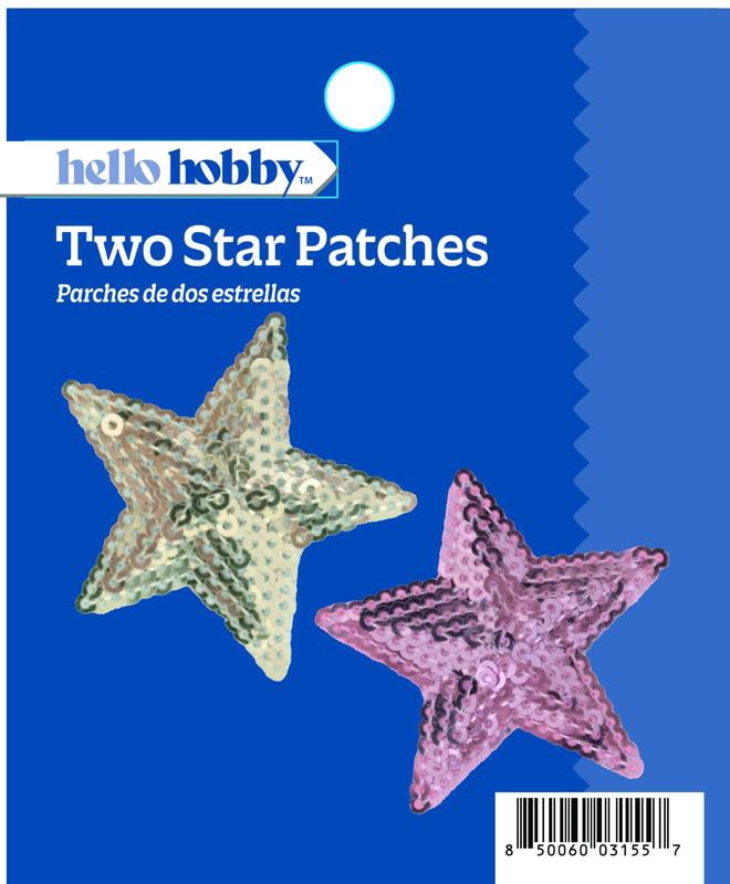 Hello Hobby Two Stars Patches