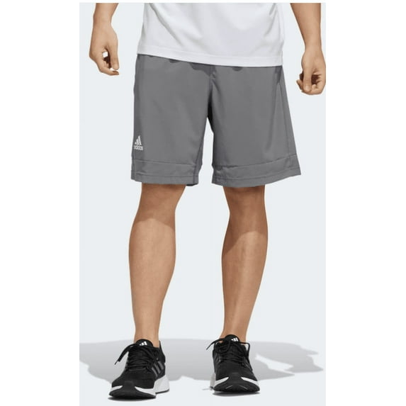 HH7476 Adidas Stadium Training Shorts With Pockets Grey/White 2XL