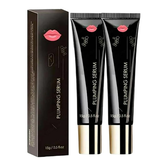 HHBEAUTY 2PC Plumpify Plumping Serum Oil, Plumpify Lip Boosting Serum, Lip Oil Plumper, Hydrating & Nourishing Lip Gloss Set for Dry Lips, Increase Lips Elasticity, Reduce Fine