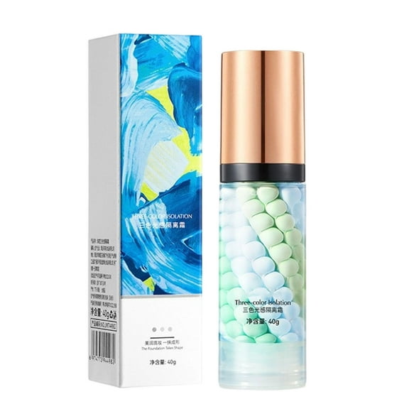 HHBEAUTY 3 In 1Primer for Face Before Makeup, Isolation Cream, One Step Color Corrector Face Primer, Blurs Imperfections Oil Control & Moisturizing Skin Tone Correcting, Radiance Skin