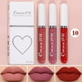 thumbnail image 1 of HHBEAUTY 3 Colors Matte Lip Mud,Velvet Lip Gloss Set Multi-Purpose Matte Lipstick, Waterproof Long Lasting Non-Sticky Gloss Smooth Pack Of 3 Lip Gloss Blush Makeup Set For Lips And Face, 1 of 3