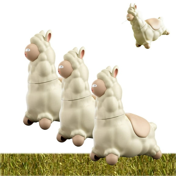 HHBEAUTY 3Pcs Spitting Llama Water Toy, Interactive Alpaca Water Sprayer, Fun, Leak-Proof Parody Water Sprinkler, Llama Spray Gun with Head , Funny Design for Outdoor Refreshment