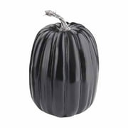 HHBEAUTY 8.5Inch Large Artificial Pumpkins DIY White Decorative Foam Pumpkins Cute Fake Pumpkins for Hallween Autumn Harvest Home Decorations