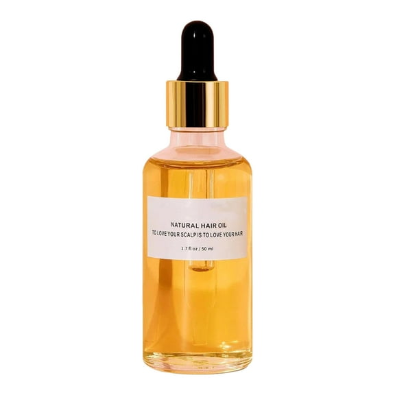 HHBEAUTY Amazing Hair Saviour - Natural Hair Oil, Nourishing Treatment for Dry Damaged Locks, Promotes Growth & Shine with Rosemary & Coconut Oil, Frizz Control & Scalp Care