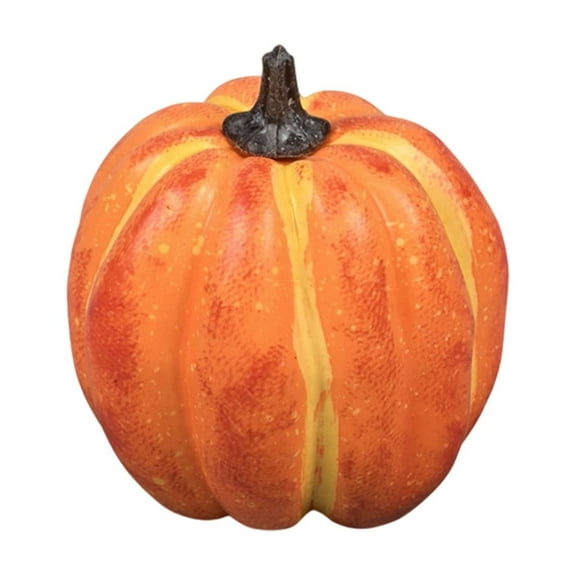 HHBEAUTY Artificial Pumpkins Fall Decoration Assorted Faux Pumpkin Cute Foam Pumpkins for Home Window Desktop Kitchen Ornaments Outdoor Halloween Decorating