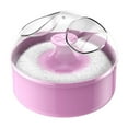 thumbnail image 1 of HHBEAUTY Baby Body Cosmetic Powder Puff Body Powder Puff and Container Case, Pink, 1 of 9