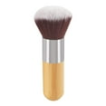 thumbnail image 1 of HHBEAUTY Bamboo Arched Kabuki Foundation Brush - Flat Top Makeup Brush for Foundation Blending Liquid Cream Mineral Powder with Dense Bristles, Cruelty-Free, 1 of 9