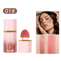 HHBEAUTY Cheek Gel Cream Liquid Blush Makeup, Soft Lightweight Breathable Feel, Long-Wearing, Smudge Proof, Natural-Looking, Skin Tint Blush Makeup