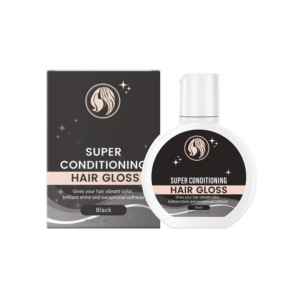 HHBEAUTY Complex Color Care Smoothing Conditioner with Keratin, Color Protection and Color Locking, Black