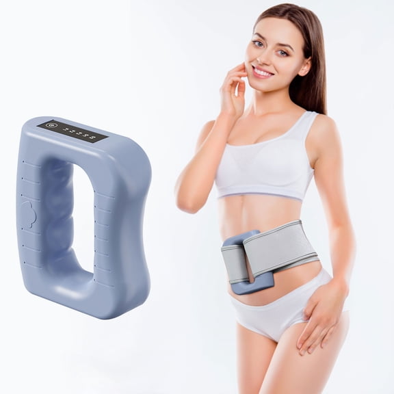 HHBEAUTY Deep Tissue Massage Gun Portable – Mini Massage Gun with Hands-Free Strap – Handheld Massager for Athletes, Travel, Full-Body Pain Relief – 5 Speed Levels and Quiet Percussion