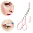 thumbnail image 1 of HHBEAUTY Eyebrow Trimmer Scissor, New Non-Slip Eyebrow Cutter Hair Removal Eyebrow Scissors Makeup Tool, Eyebrow Scissors with Comb Precision Eyebrow Trimming Scissors for Men Women Gifts, 1 of 3