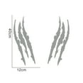 thumbnail image 1 of HHBEAUTY Ghost Claw Mark Decals for Car, Headlight Sticker Waterproof Vinyl Stripes Scratch Decal, Monster Claw Scratch Mark Sticker Car Exterior Decor for SUV Pickup Truck, 1 of 7