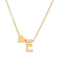 thumbnail image 1 of HHBEAUTY Gold Initial Necklaces for Women, Dainty Heart Letter A-Z Personalized Initial Heart Pendant Necklace Jewelry for Women, Mother's Day, 1 of 9