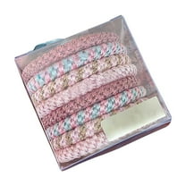HHBEAUTY Hair Ties No Damage, 8pcs Strong Elastic Ponytail Holders for Thick Hair with Gentle Hold, Braided Hair Bands for Women Girls, Elastic Hair Accessories