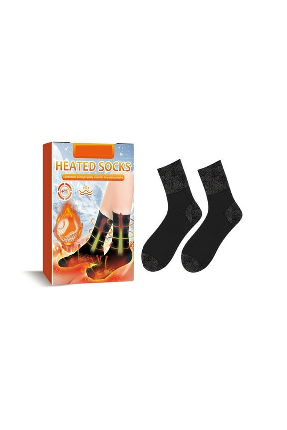 Heated Socks for Men Women Electric Rechargeable Battery Powered Heated Socks,Winter Warm Heated Thermal Insulated Socks for Outdoor Sports Climbing Hiking Hunting Skiing