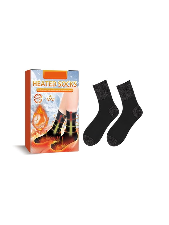 Heated Socks for Men Women Electric Rechargeable Battery Powered Heated Socks,Winter Warm Heated Thermal Insulated Socks for Outdoor Sports Climbing Hiking Hunting Skiing