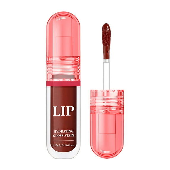 HHBEAUTY Hot Lip Gloss, Nourishing Tinted Lip Oil For A High-shine Finish, Lip Enhancer for Fuller, Lip Mask, Beautiful Fuller, Hydrating & Reduce Fine Lines