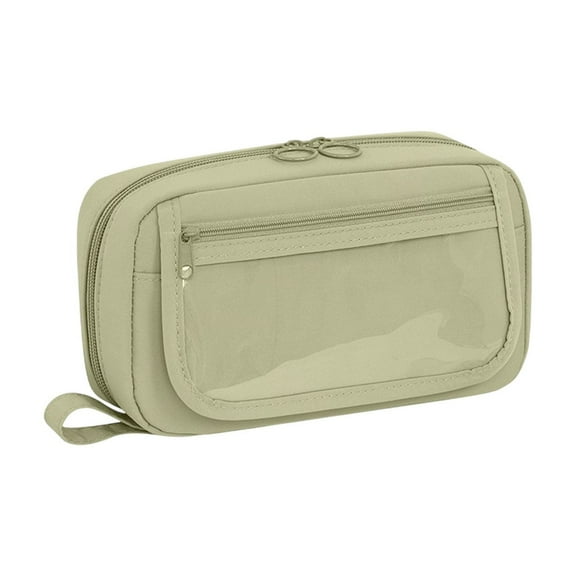 HHBEAUTY Large Pencil Case High Capacity Holder Box Storage bag Desk Organizer Marker Pouch