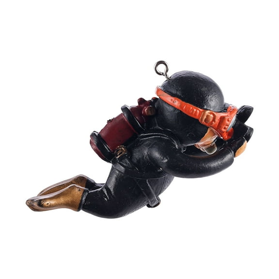 HHBEAUTY Lovely Diver Fish Tank Decorations, Creative Ornaments, Floating Device Fish Tank Accessories,Suitable for All Kinds of Tanks Little Aquarium Decoration Playmate Suitable Pool