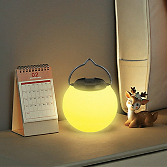 HHBEAUTY Mini Rechargeable Globe Light, Tent Camping Light, LED Outdoor Emergency Lighting, Holiday Decor, Compact and Portable for Camping, Backyard, and Outdoor Fun