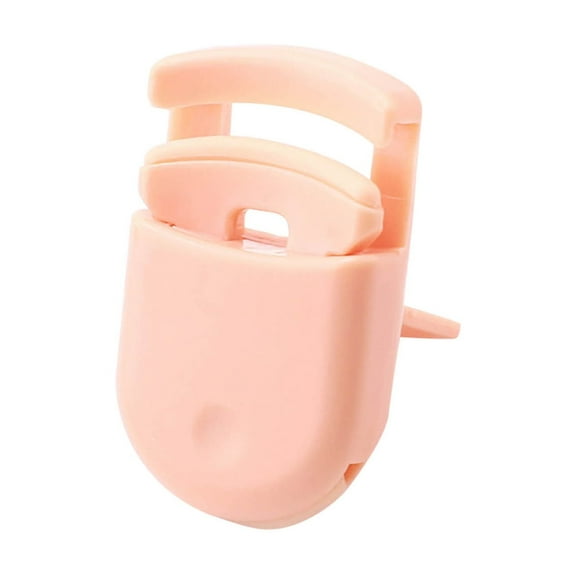HHBEAUTY Mini Travel Eyelash Curler – Portable Compact Lash Curler for All Eye Shapes, Gentle & No-Pinch Design, Perfect for On-The-Go Makeup, Safe Plastic, No Damage to Lashes
