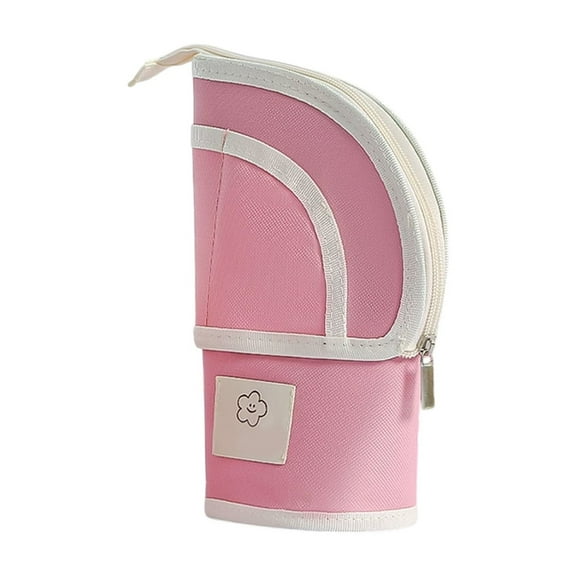 HHBEAUTY Multifunctional Telescoping Pencil Case Standing Pen Bag Retractable Pouches Organizers Storage Travel Makeup