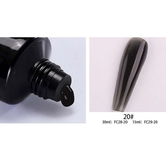 HHBEAUTY Nail Extension Gel, Star Extension Builder Nails Gel Multiple Colors Clear Pink Glitter Slip Solution Nail Extension Gel Brush Manicure Gift for Women