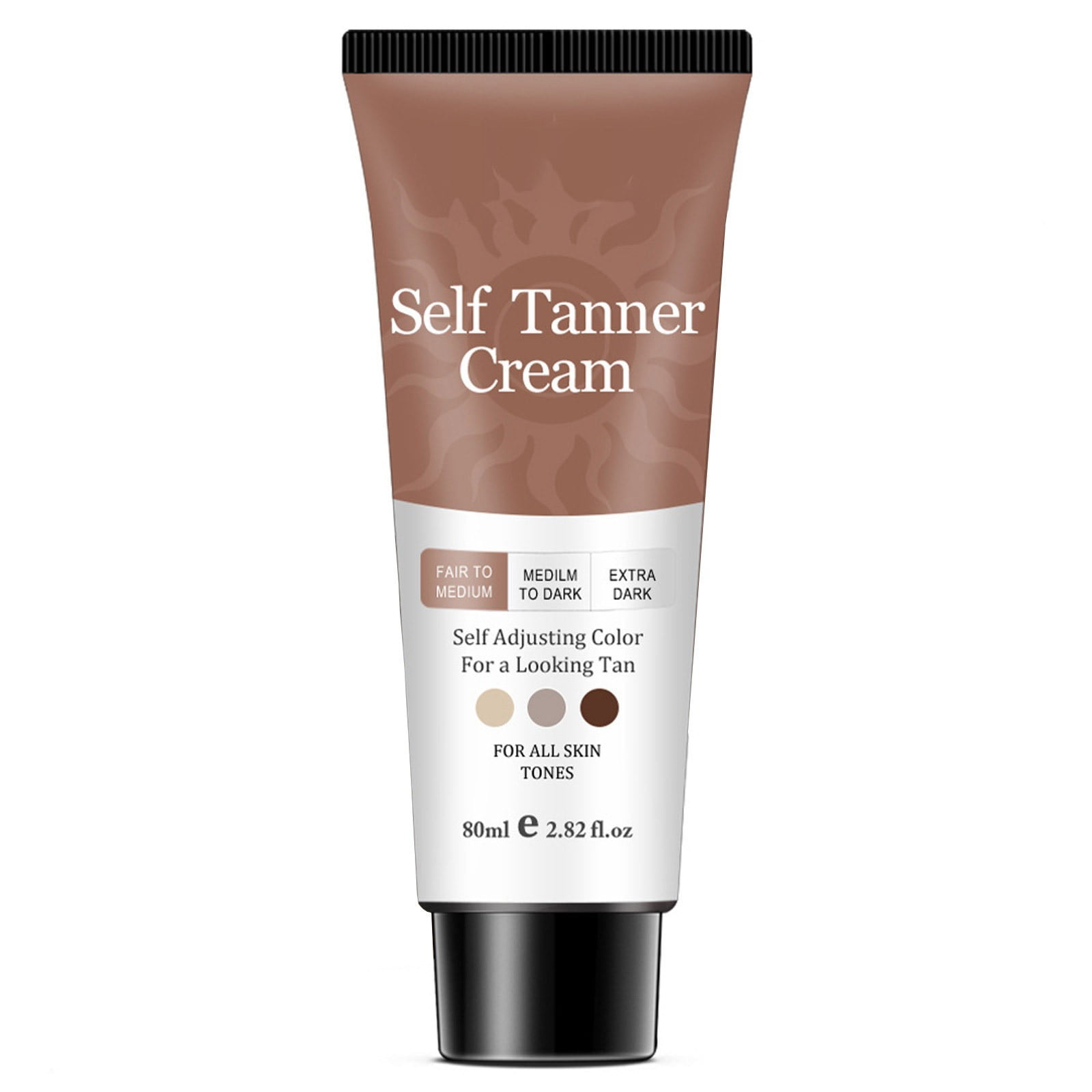 HHBEAUTY Natural Glow Instant Sunless Tanning Moisturizer, Bronzer, Self Tanner, Deep Bronze, Beauty & Skin Care, For Natural-Looking Tan