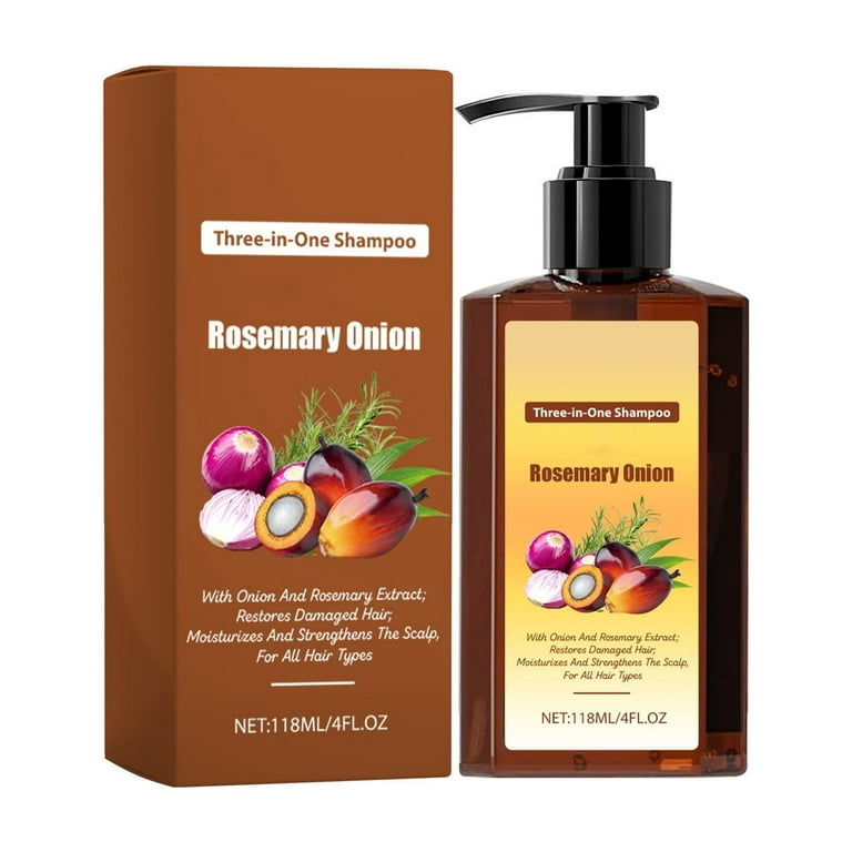 HHBEAUTY Onion Biotin and Rosemary Shampoo Treatment Set for