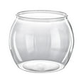thumbnail image 1 of HHBEAUTY Plastic Clear Fish Bowl, Round Goldfish Betta Fish Tank, Desktop Bubble Bowl Plant Vase Pot for Fish Aquarium, Home Wedding Holiday Party Decor, 1 of 9