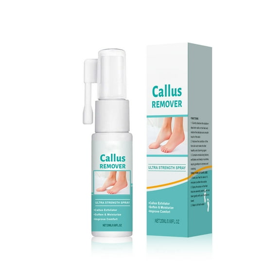 HHBEAUTY Professional Callus Remover, Extra Strong Spray, 2025 New Foot Callus Removal Spray for Heel Calluses, Dead Skin and Calluses on Feet, Foot Callus Remover, Care