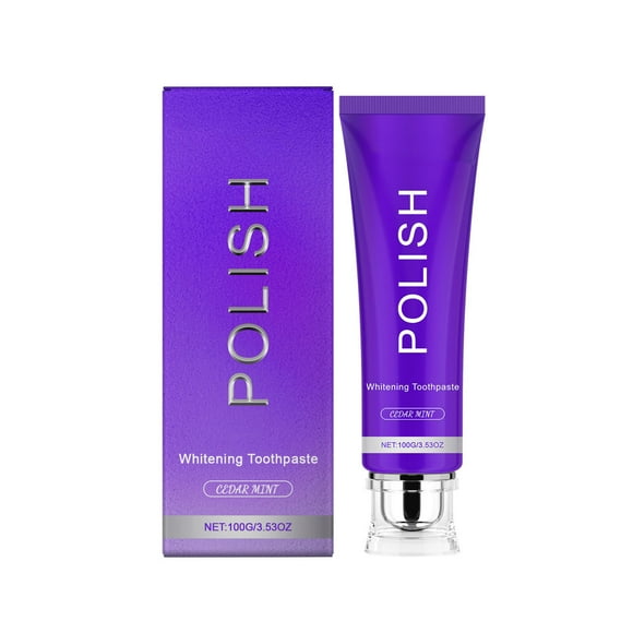 HHBEAUTY Professional Teeth Brightening Toothpaste, No Sensitivity Formula, Stain Removal, Your go-to Solution for a Brighter Smile and Fresher Breath