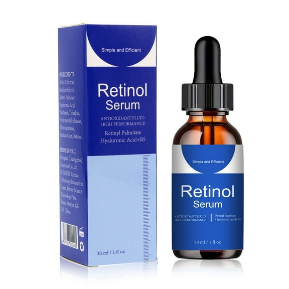 HHBEAUTY Retinol Serum for Face, Resurfacing Retinol Serum with Vitamin, Hyaluronic Acid, Niacinamide, Peptide for Anti-Aging, Wrinkle Smoothing, Dark Spot Corrector, Brighten Dullness